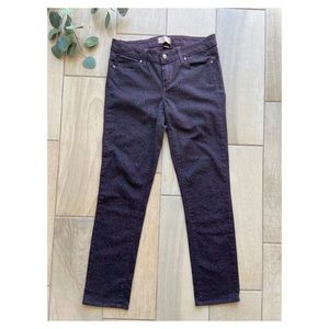 Paige Animal Print Leopard Print Peg Skinny Jeans